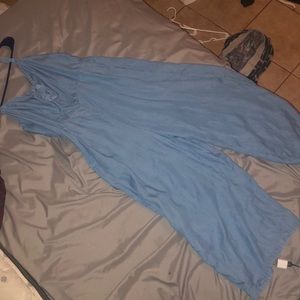 Vintage bell bottom romper